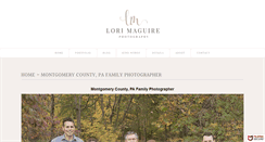 Desktop Screenshot of lorimaguirephotography.com